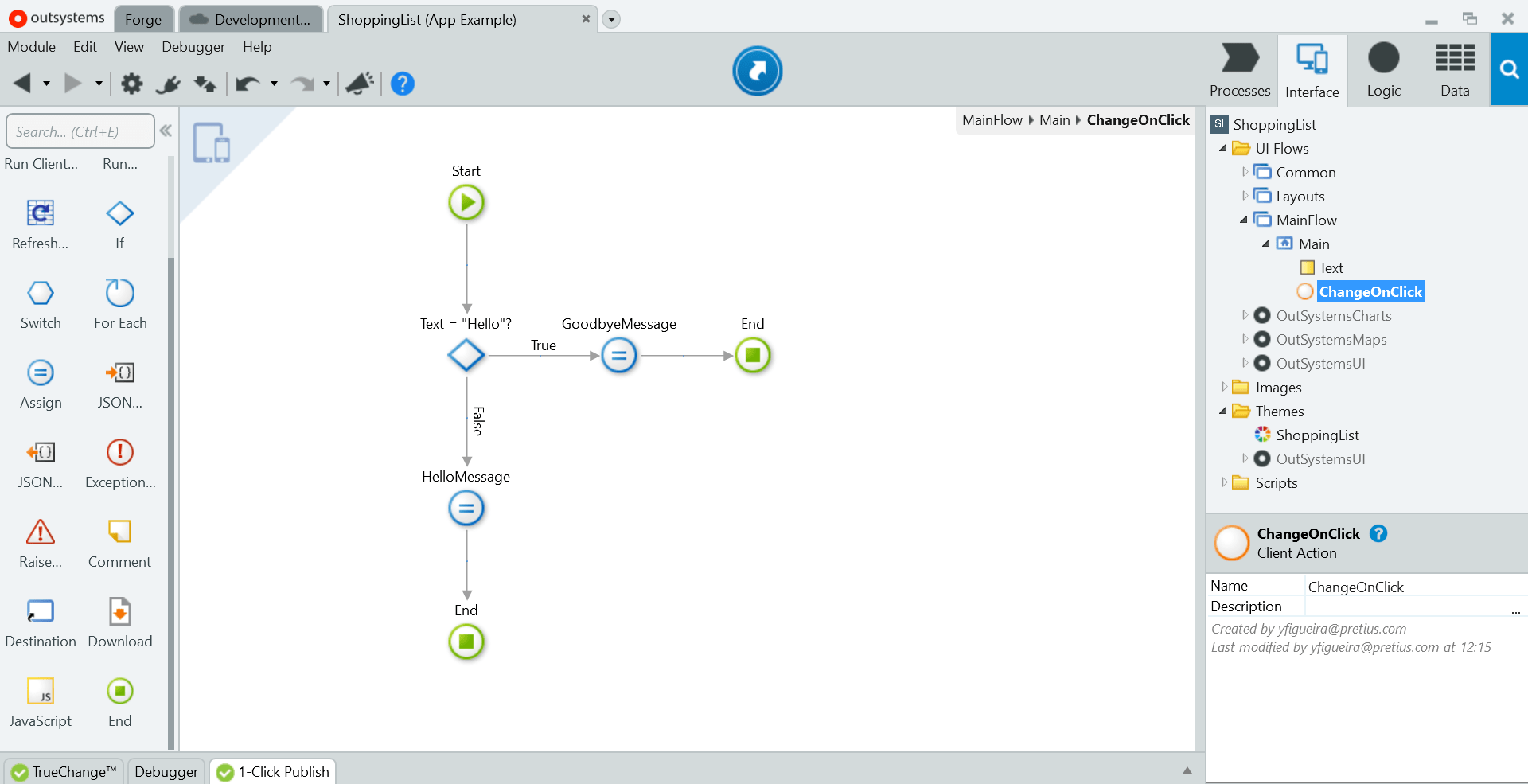 outsystems lowcode