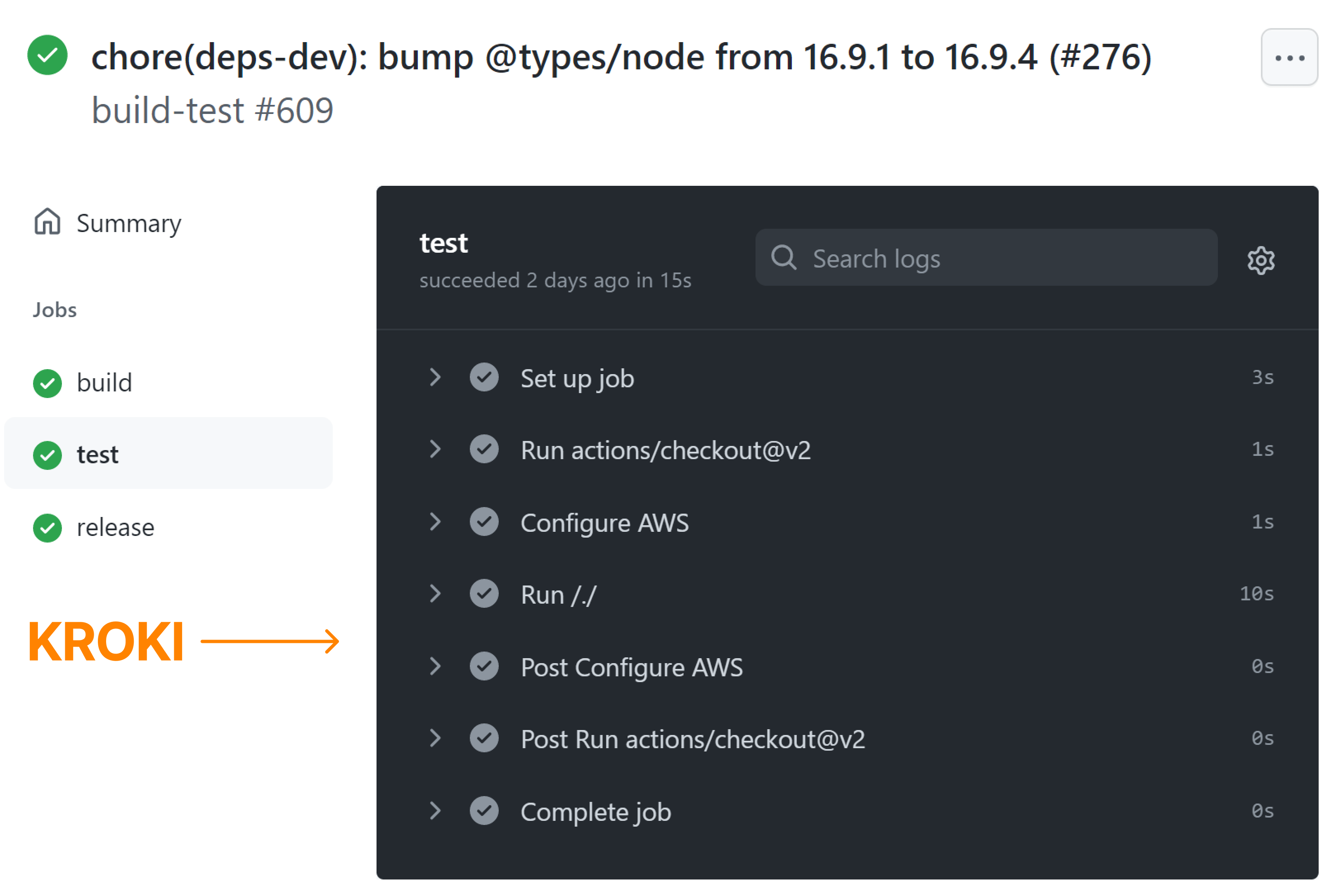 status github