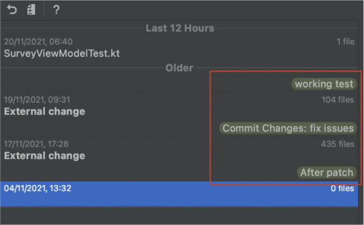 commit changesz