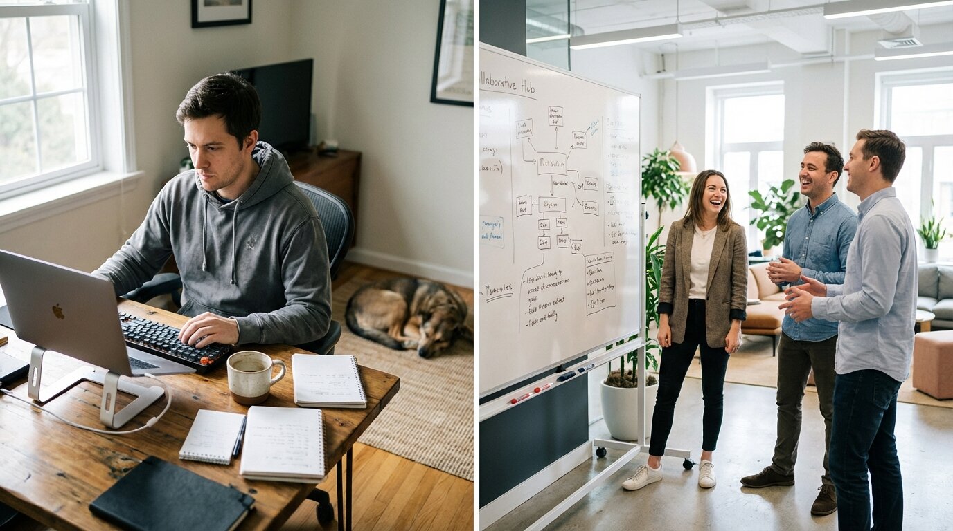 Remote work nie zwalnia tempa. Praca zdalna dominuje rynek IT